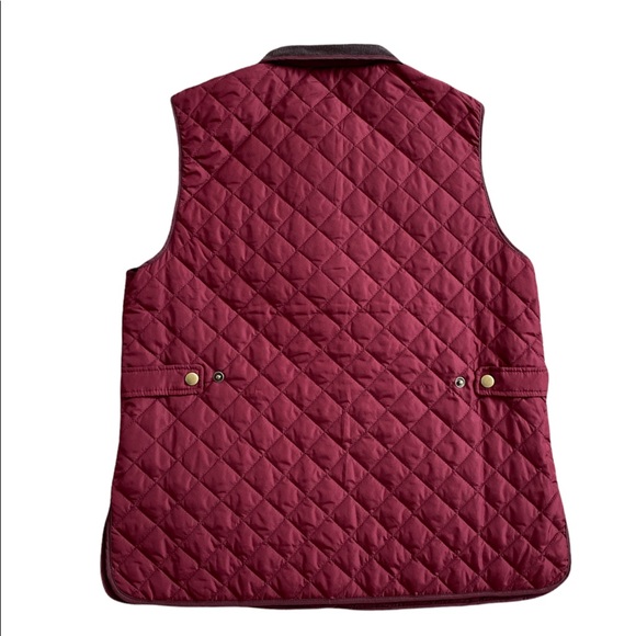 LANDS END | Insulated Quilted Barn Vest - Picture 3 of 6